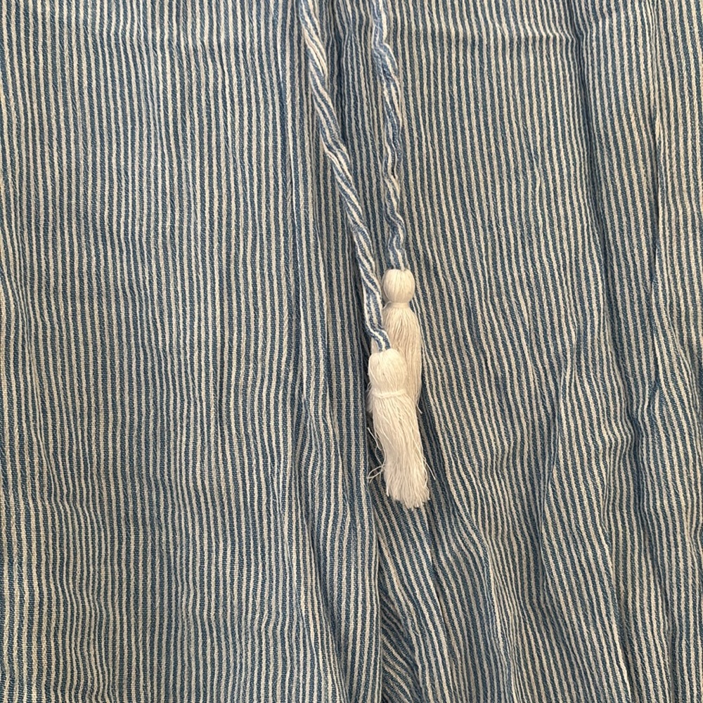 GapBody linen blend loose fit cover-up pants - Picture 3 of 7